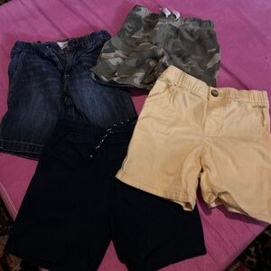 Kids Assorted Shorts Set - Denim, Camo, Navy, and Khaki